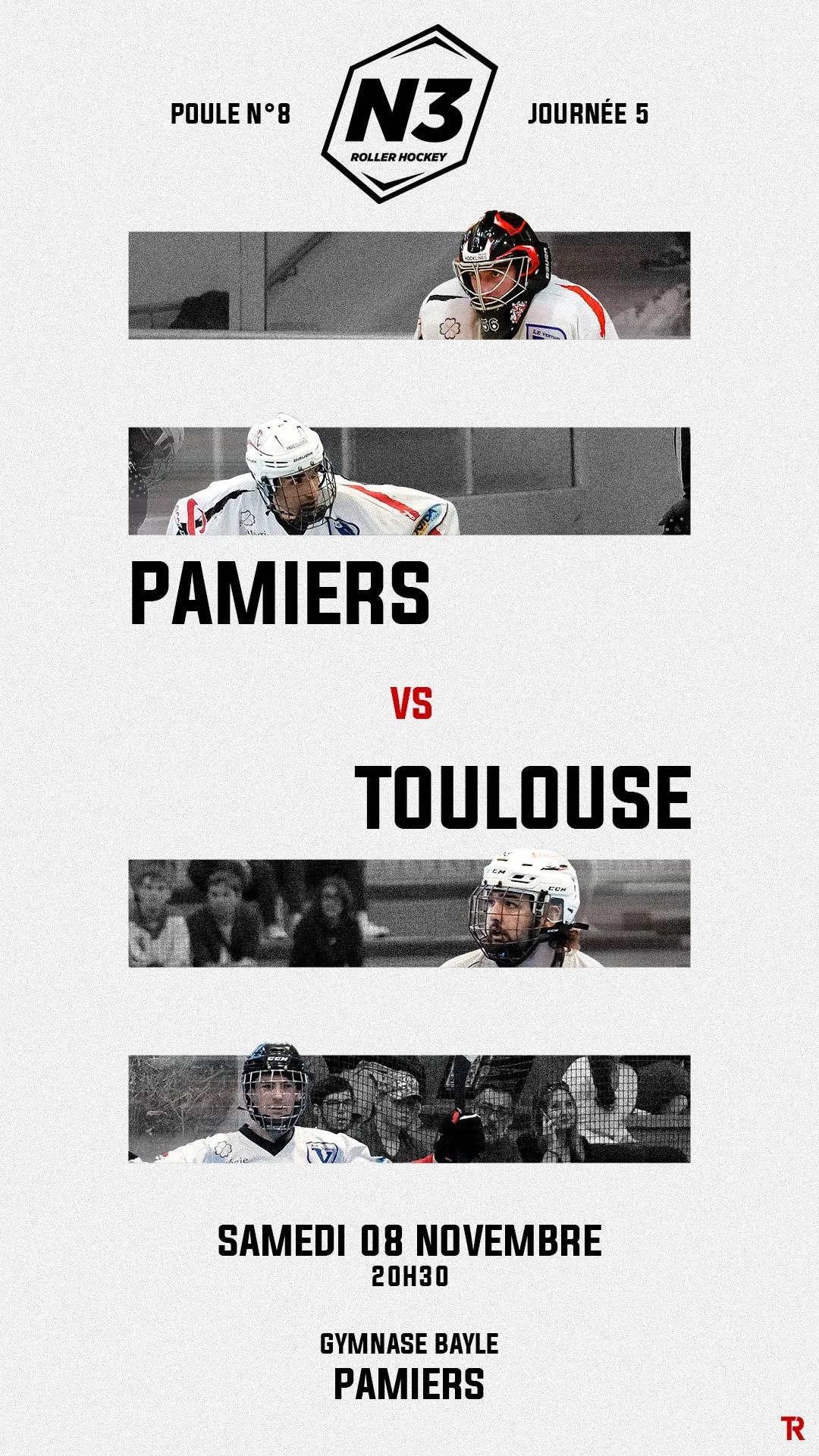 Affiche N3 journée 5 — Toulouse Hocklines