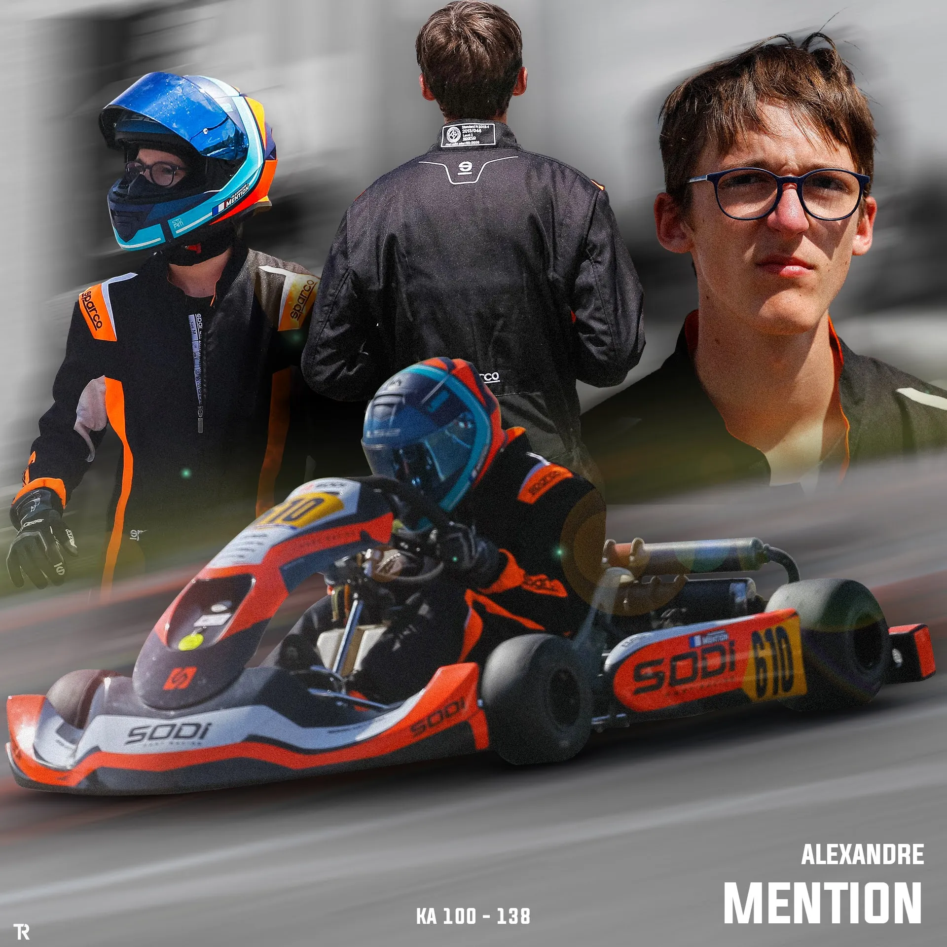 Visuel post — Alexandre Mention, team HPK