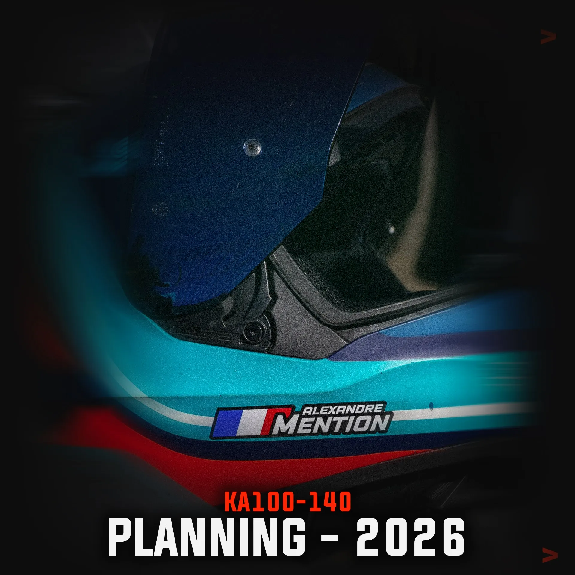 Couverture du calendrier karting 2026