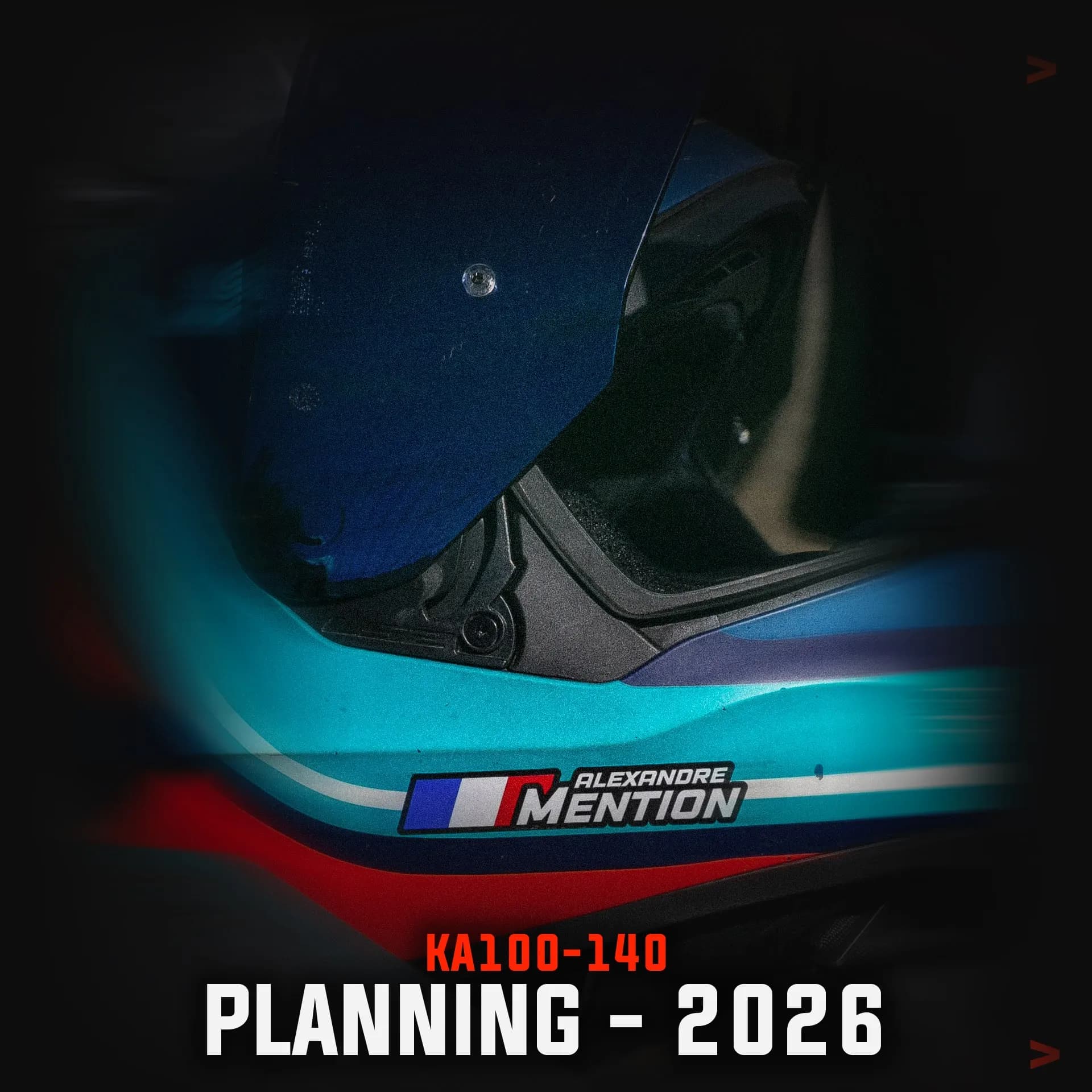 Couverture du calendrier karting 2026