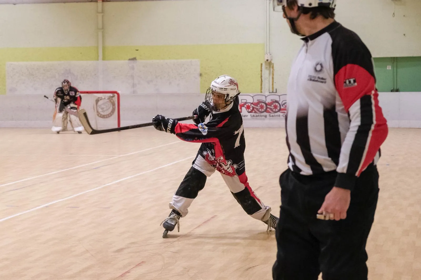 Photographie de couverture — tir au but en plein match